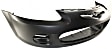 Front Primed Bumper Cover, Sedan, Without Fog Light Holes