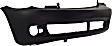 2006-2010 Chrysler PT Cruiser - Front Primed Bumper Cover, 4 Cyl., 2.4L Engine, With Fog Light Holes, CAPA Certified