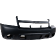 Front Primed Bumper Cover, with Fog Light Holes, without Parking Aid Sensor Holes, Sport Utility, For Models without Off Road Package, CAPA Certified