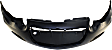 Front Primed Bumper Cover, Sedan, With Fog Light Holes