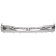 Front Bumper, Chrome, Face Bar, For Models without Body Cladding, without Mounting Brackets