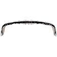 Front Bumper, Chrome, Face Bar, For Models without Body Cladding, without Mounting Brackets