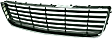 Front Bumper Grille, Chrome Shell with Gray Insert