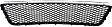 2015 Chevrolet Impala Limited LT - Front Bumper Grille, Chrome Shell w/ Black Insert