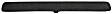 Front, Driver Side Bumper Trim, Black