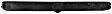 Front, Driver Side Bumper Trim, Black