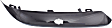 2005 Chrysler 300 - Front, Passenger Side Bumper Trim, For Models With Headlight Washer Hole, Black