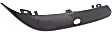2005 Chrysler 300 - Front, Passenger Side Bumper Trim, For Models With Headlight Washer Hole, Black