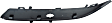 2005 Chrysler 300 - Front, Passenger Side Bumper Trim, For Models With Headlight Washer Hole, Black
