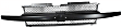 2002 Chevrolet Trailblazer LT - Grille, Painted Black