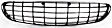 Convertible Grille Chrome Shell with Painted Dark Gray Insert