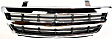 Grille, Chrome Shell with Painted Black Insert, 6 Cyl., 3.4L Engine