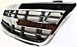 Grille, Chrome Shell with Painted Black Insert, 6 Cyl., 3.4L Engine