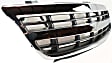 Grille, Chrome Shell with Painted Black Insert, 6 Cyl., 3.4L Engine