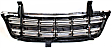 Grille, Chrome Shell with Painted Black Insert, 6 Cyl., 3.4L Engine