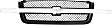 2005 Chevrolet Avalanche 1500 Base - Grille, Painted Gray, For Models Without Body Cladding