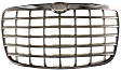 2005-2010 Chrysler 300 - Grille Assembly, Chrome Shell with Painted Silver Insert