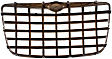 2005-2010 Chrysler 300 - Grille Assembly, Chrome Shell with Painted Silver Insert