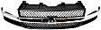 Grille Assembly, Gray Shell and Insert, For Models with Composite Headlights