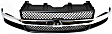Grille Assembly, Gray Shell and Insert, For Models with Composite Headlights