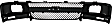 Grille Assembly, Black Shell and Insert, For Models With Sealed Beam Headlights