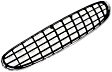 Grille, Chrome Shell with Painted Black Insert, without Emblem Provision, Sedan
