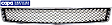 Front Bumper Grille, Chrome Shell with Black Insert, CAPA CERTIFIED