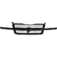 Extended Cab Pickup, Grille, SS Model, Paintable Shell with Gray Insert, with Center Bar and Emblem Provision