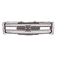 2009 Chevrolet Silverado 1500 WT - Grille, Chrome Shell with Textured Black Insert
