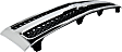 2009 Chevrolet Silverado 1500 WT - Grille, Chrome Shell with Textured Black Insert