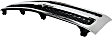 2009 Chevrolet Silverado 1500 WT - Grille, Chrome Shell with Textured Black Insert
