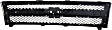 2009 Chevrolet Silverado 1500 WT - Grille, Chrome Shell with Textured Black Insert