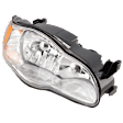 Passenger Side Headlight, with Bulb, Halogen, Clear Lens