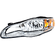 Driver Side Headlight, with Bulb, Halogen, Clear Lens