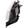 Passenger Side Halogen Headlight, With bulb(s), OE Replacement