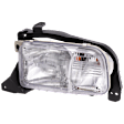 Driver Side Halogen Headlight, With bulb(s), OE Replacement