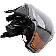 Passenger Side Headlight, with Bulb, Halogen, Clear Lens, 4 Cyl., 2.2L Engine