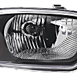 Passenger Side Headlight, with Bulb, Halogen, Clear Lens, 4 Cyl., 2.2L Engine