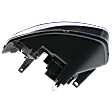 Passenger Side Headlight, with Bulb, Halogen, Clear Lens, 4 Cyl., 2.2L Engine