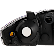 2003-2005 Chevrolet Cavalier - Driver Side Headlight, with Bulb, Halogen, Clear Lens, 4 Cyl., 2.2L Engine