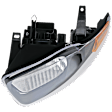 2003-2005 Chevrolet Cavalier - Driver Side Headlight, with Bulb, Halogen, Clear Lens, 4 Cyl., 2.2L Engine