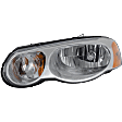 Driver Side Headlight, with Bulb, Halogen, Clear Lens, Convertible/Sedan