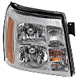 Passenger Side Headlight, with Bulb, Halogen, Clear Lens, Base Model