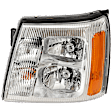 Driver Side Headlight, with Bulb, Halogen, Clear Lens, Base Model
