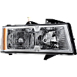 Passenger Side Headlight, with Bulb, Halogen, Clear Lens, Chrome Interior, with Xtreme Edition Package