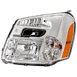 2007 Chevrolet Equinox - Driver Side Halogen Headlight, With bulb(s), OE Replacement