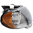 Passenger Side Headlight, with Bulb, Halogen, Clear Lens
