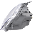 Passenger Side Headlight, with Bulb, Halogen, Clear Lens, 4 Cyl., 1.6L Engine