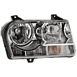 2005 Chrysler 300 - Passenger Side Halogen Headlight, With bulb(s), OE Replacement