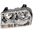 Driver Side Headlight, with Bulb, Halogen, without Delay Option, Sedan